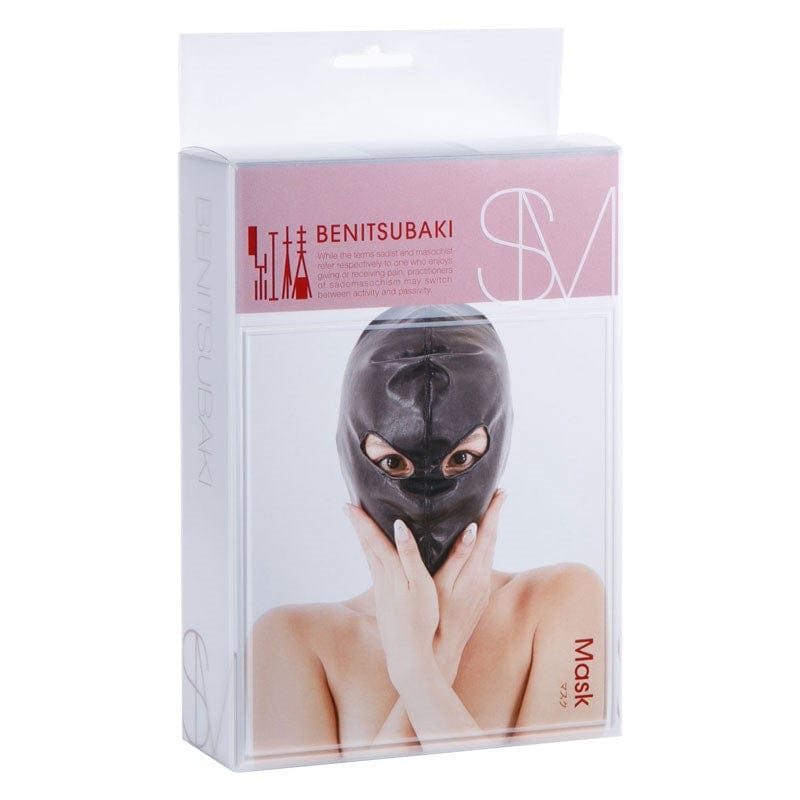 NPG - Camellia Benitsubaki Mask BDSM (Black) -  Mask (Non blinded)  Durio.sg
