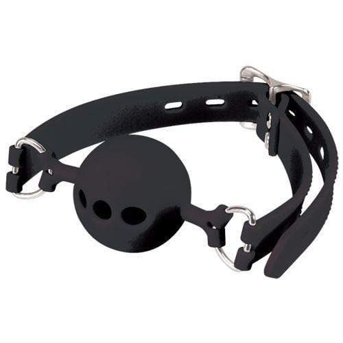 NPG - Captive Premium Kuchimari Ball Gag Medium (Black) -  Ball Gag  Durio.sg