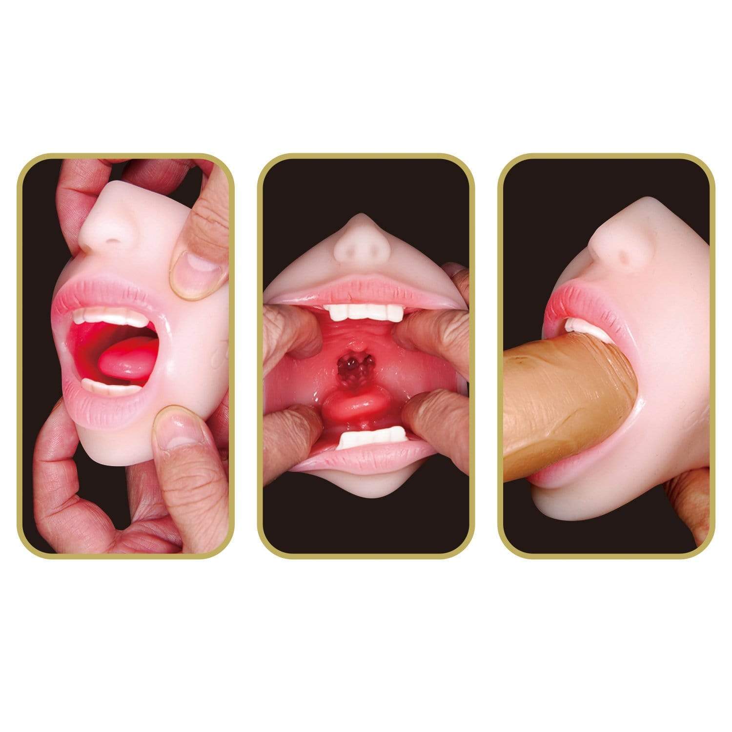NPG - Geki Fera Takahashi Shoko Takasho Naoko Takahashi Mouth Masturbator (Beige) -  Masturbator Mouth (Non Vibration)  Durio.sg