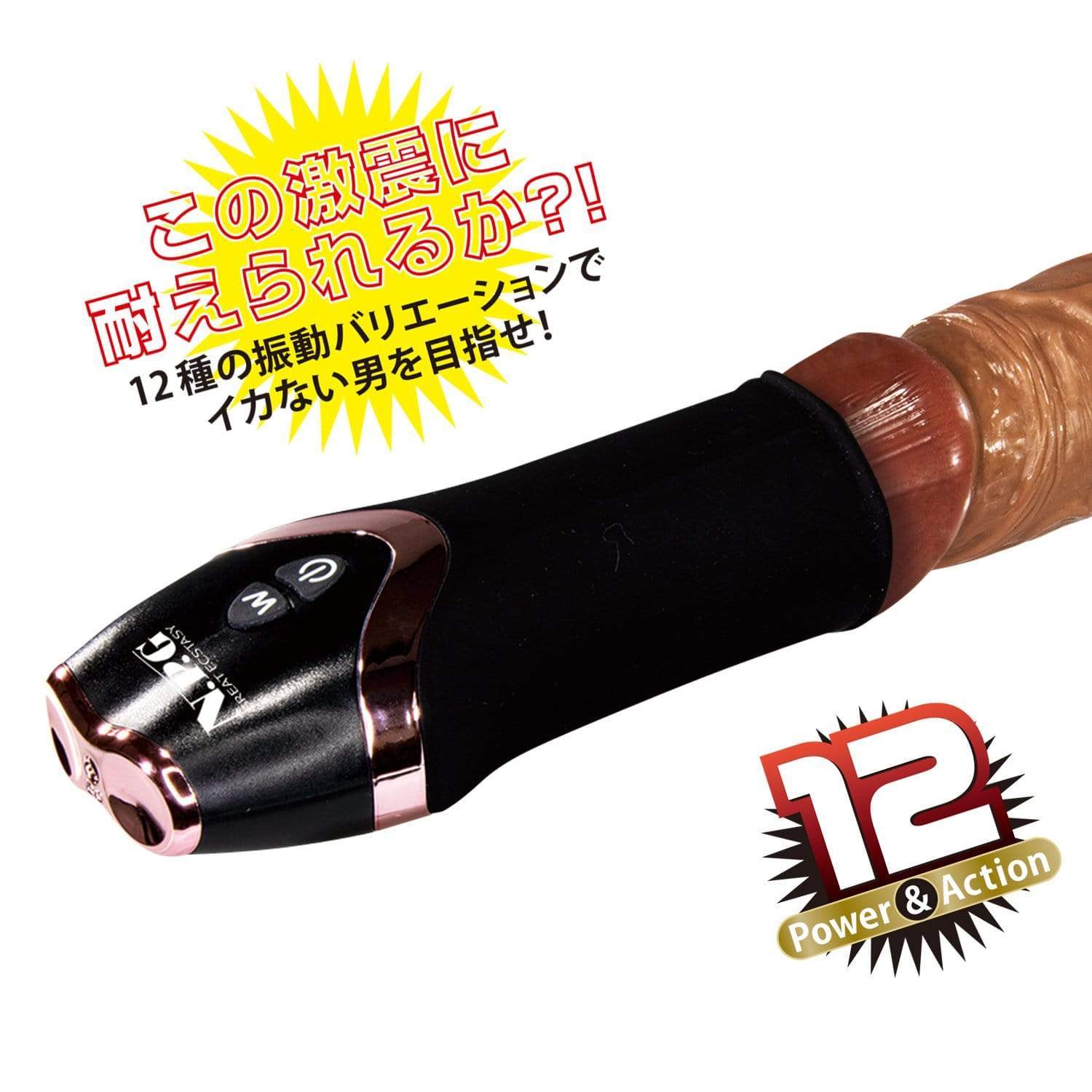 NPG - Gekishine Rechargeable Penis Trainer Masturbator (Black) -  Masturbator Soft Stroker (Vibration) Rechargeable  Durio.sg