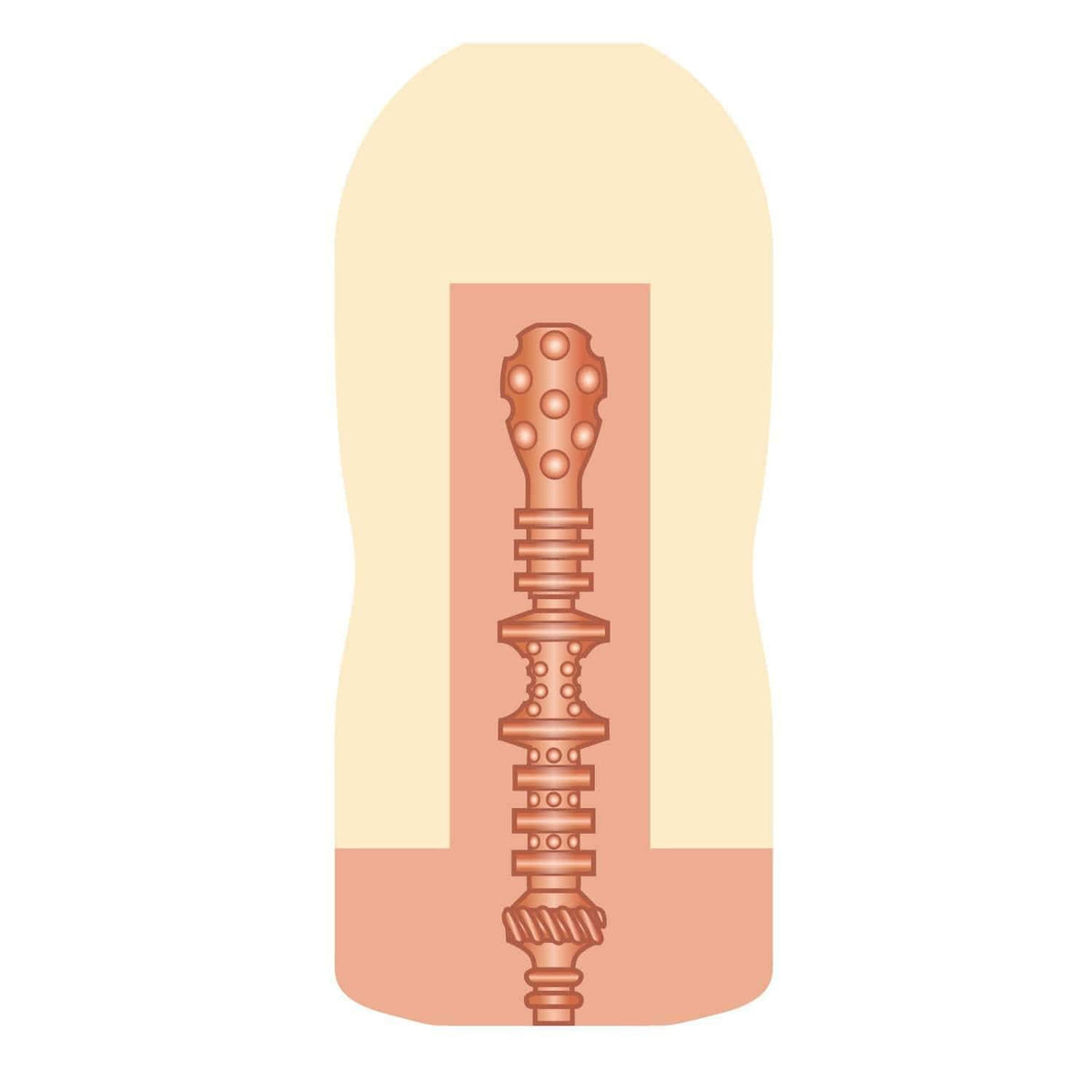 NPG - Jap Av Ona Cup 013 Knockout Kimishima Mio Onahole Masturbator (Yellow) -  Masturbator Soft Stroker (Non Vibration)  Durio.sg