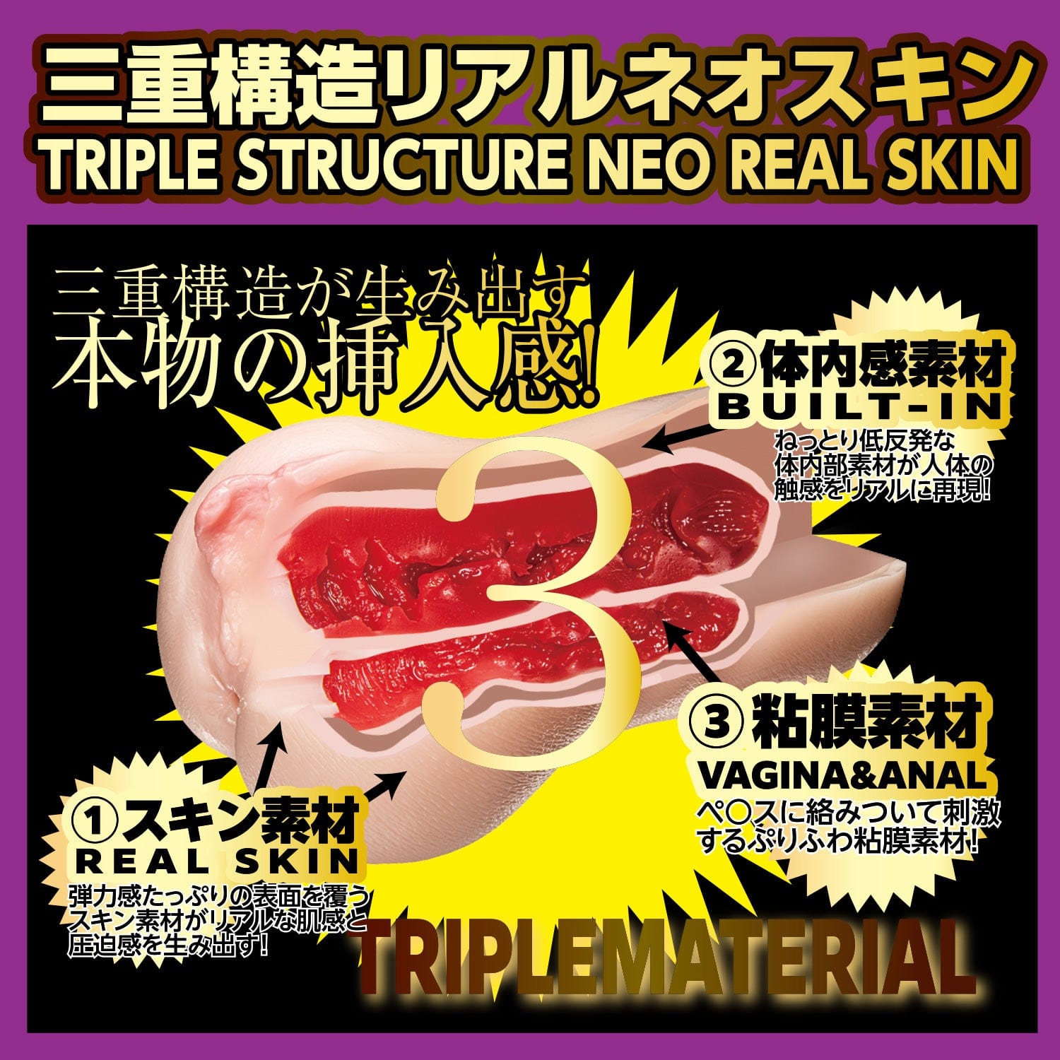 NPG - Proof of New Masterpiece Meiki File No 004 Riho Fujimori Onahole (Beige) -  Masturbator Vagina (Non Vibration)  Durio.sg