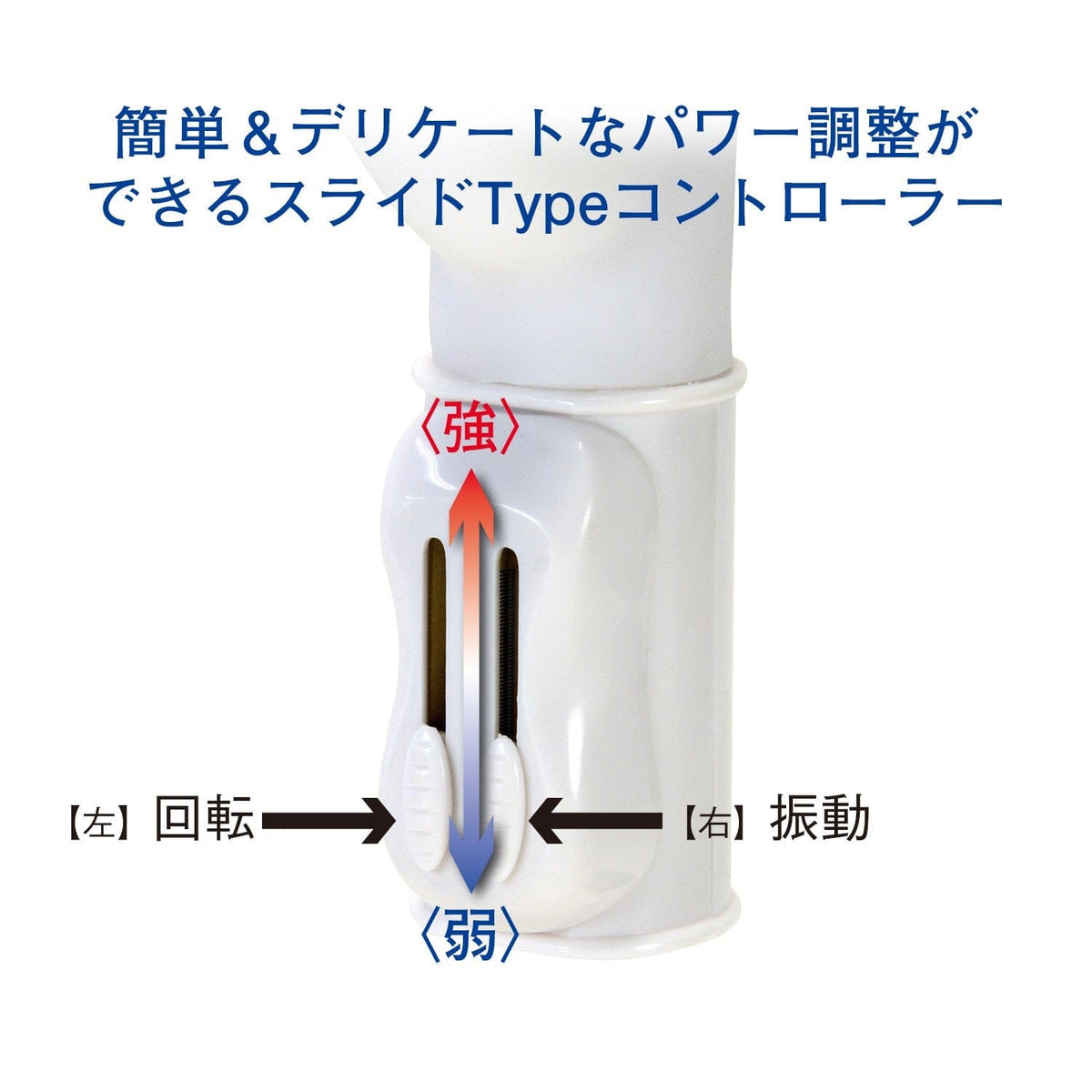 NPG - Thin White Cock Triple Slim Swing Rabbit Vibrator (White) -  Rabbit Dildo (Vibration) Non Rechargeable  Durio.sg