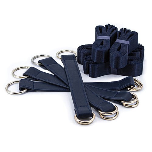 NS Novelties - Bondage Couture Tie Down Straps (Blue) -  BDSM (Others)  Durio.sg
