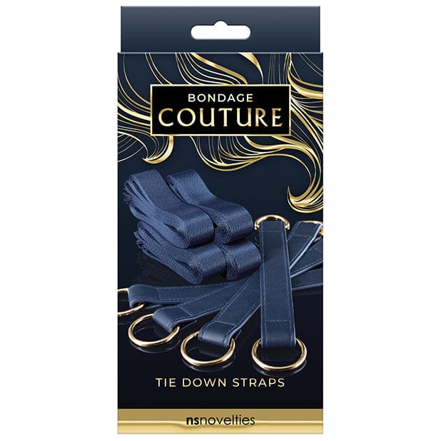 NS Novelties - Bondage Couture Tie Down Straps (Blue) -  BDSM (Others)  Durio.sg