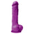 NS Novelties - Colours Pleasures Dildo 5" (Purple) -  Realistic Dildo with suction cup (Non Vibration)  Durio.sg