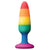 NS Novelties - Colours Pride Edition Pleasure Anal Plug Small (Rainbow) -  Anal Plug (Non Vibration)  Durio.sg