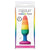 NS Novelties - Colours Pride Edition Silicone Pleasure Anal Plug Small (Multi Colour) -  Anal Plug (Non Vibration)  Durio.sg