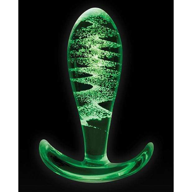 NS Novelties - FireFly Glow In The Dark Glass Anal Plug Ace (Clear) -  Glass Anal Plug (Non Vibration)  Durio.sg