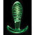 NS Novelties - FireFly Glow In The Dark Glass Anal Plug Ace (Clear) -  Glass Anal Plug (Non Vibration)  Durio.sg