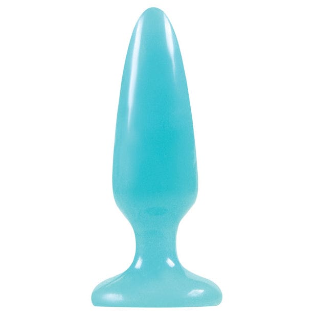 NS Novelties - Firefly Glow in the Dark Pleasure Anal Plug Small (Blue) -  Anal Plug (Non Vibration)  Durio.sg
