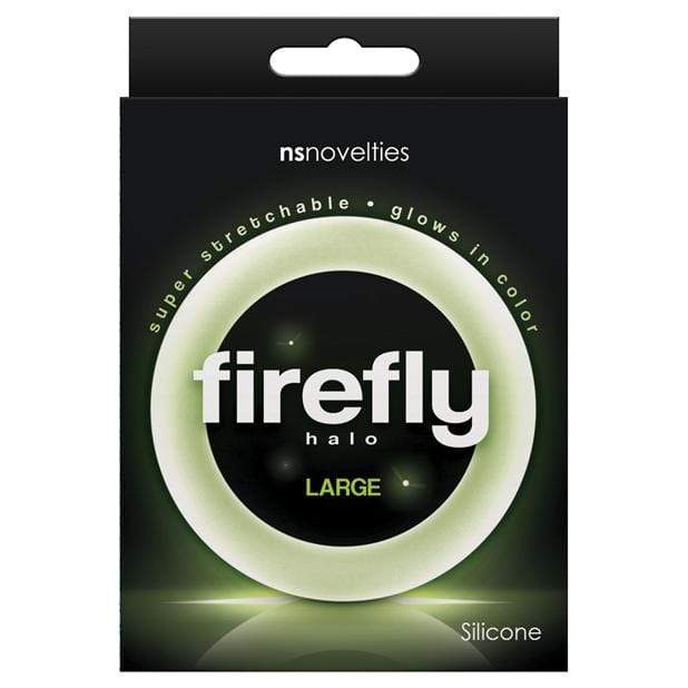NS Novelties - Firefly Halo Stretchable Cock Ring Large (Green) -  Cock Ring (Non Vibration)  Durio.sg