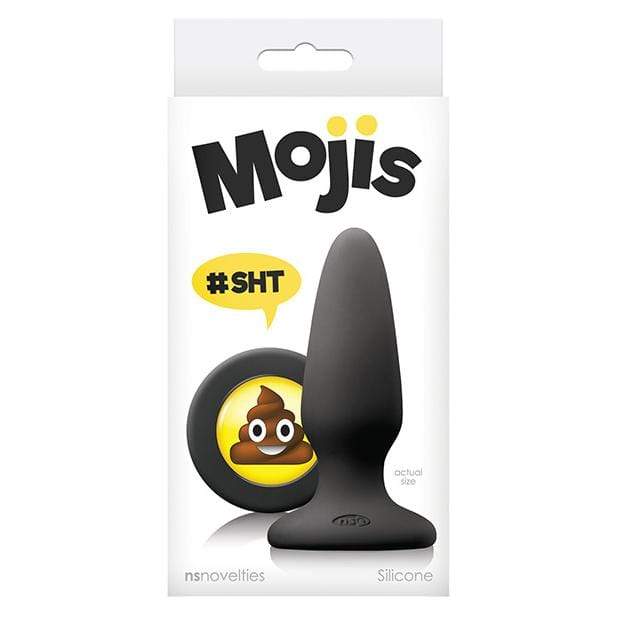 NS Novelties - Moji&#39;s SHT Anal Plug Medium (Black) -  Anal Plug (Non Vibration)  Durio.sg