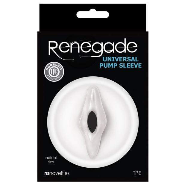NS Novelties - Renegade Universal Pump Sleeve (White) -  Accessories  Durio.sg