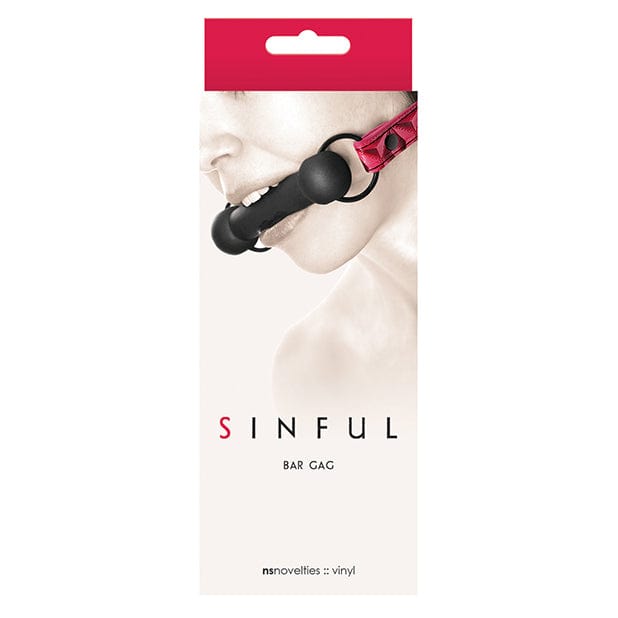 NS Novelties - Sinful BDSM Bar Gag (Pink) -  Ball Gag  Durio.sg