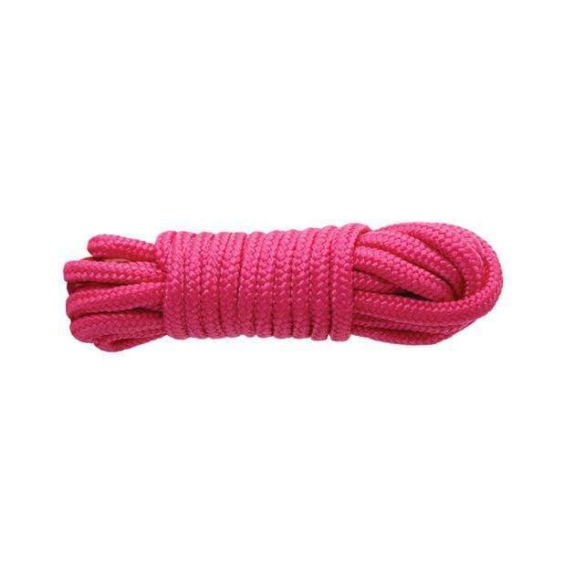 NS Novelties - Sinful Nylon Bondage Rope 25ft (Pink) -  Rope  Durio.sg