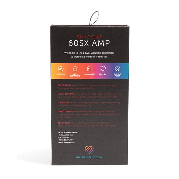 NU - Sensuelle 60SX AMP Silicone Bullet Vibrator (Coral) -  Bullet (Vibration) Rechargeable  Durio.sg