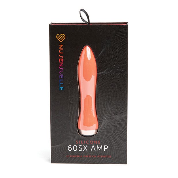 NU - Sensuelle 60SX AMP Silicone Bullet Vibrator (Coral) -  Bullet (Vibration) Rechargeable  Durio.sg