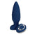 NU - Sensuelle Andii Vertical Roller Motion Vibrating Butt Plug (Navy) -  Remote Control Anal Plug (Vibration) Rechargeable  Durio.sg