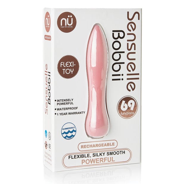 NU - Sensuelle Bobbii Rechargeable Flexible Vibe Vibrator (Millennial Pink) -  Bullet (Vibration) Rechargeable  Durio.sg