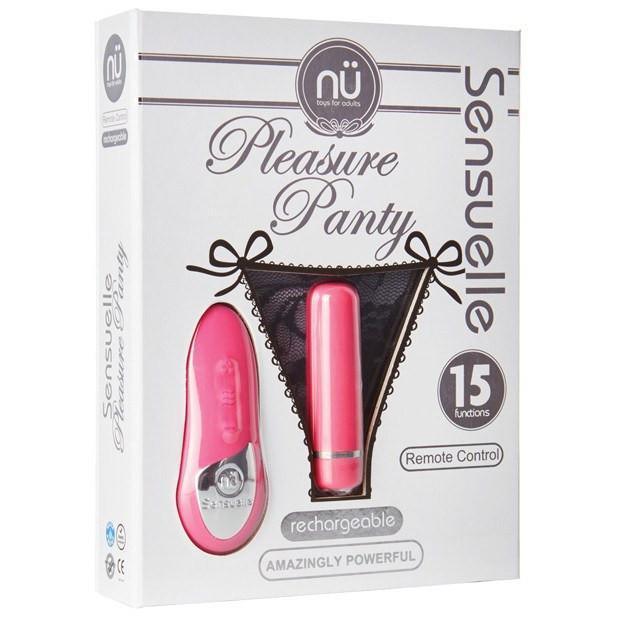 NU - Sensuelle Pleasure Panty Wireless Remote Control Rechargeable Bullet (Pink) -  Wireless Remote Control Egg (Vibration) Rechargeable  Durio.sg