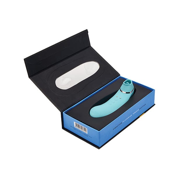 NU - Sensuelle Triple Action Trinitii Tongue Flickering Vibrator (Electric Blue) -  Clit Massager (Vibration) Rechargeable  Durio.sg