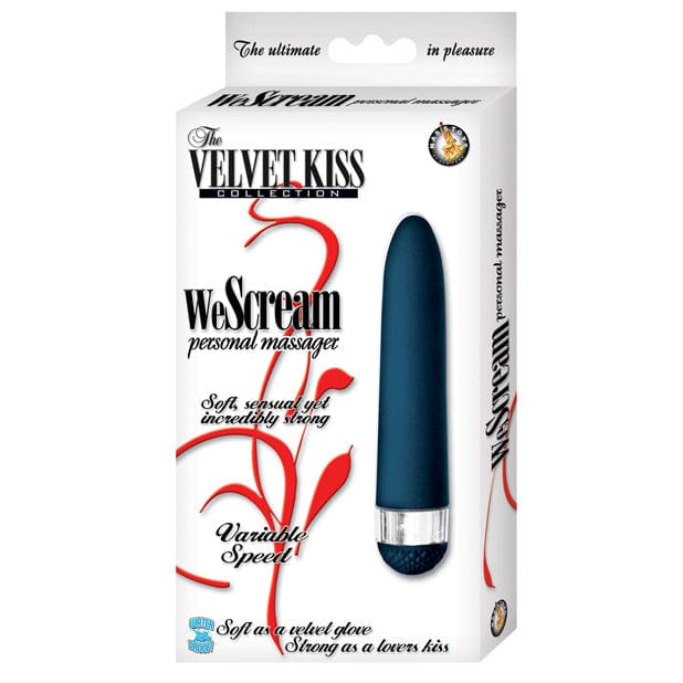 Nasstoys - The Velvet Kiss Collection We Scream Bullet Vibrator (Black) -  Bullet (Vibration) Non Rechargeable  Durio.sg