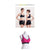 Naya Nina - Sexy Colorful No Rims Sports Underwear NA15180001-1 (Pink) -  Panties  Durio.sg