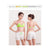 Naya Nina - The Colorful Triangle Increase No Rims Sports Underwear NA15180003-6 (Green) -  Panties  Durio.sg