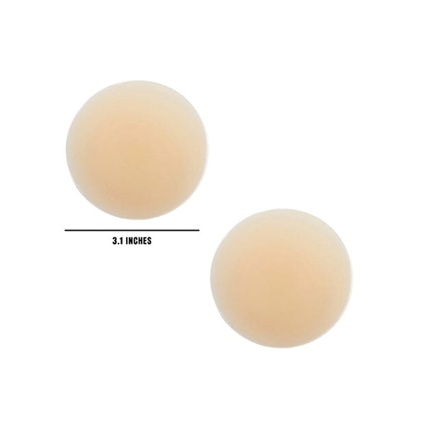 Neva Nude - Ice Queen Skin Invisible Reusable Silicone Pasties Nipple Covers O/S (Nude) -  Nipple Covers  Durio.sg