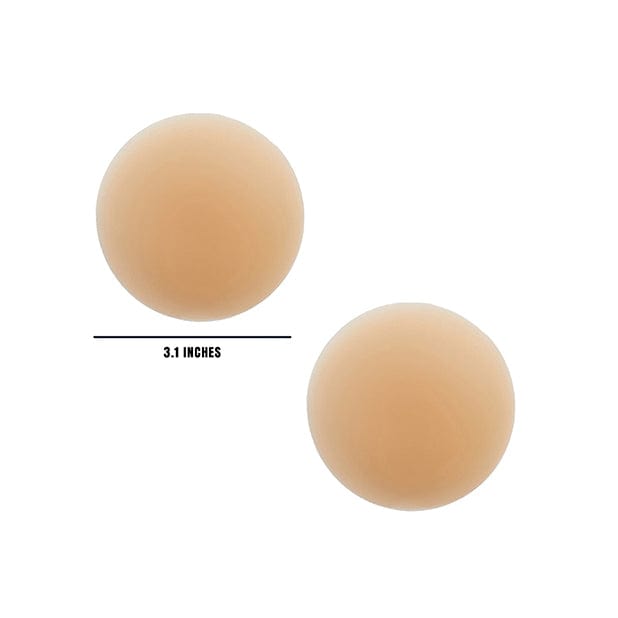 Neva Nude - Nudie Patootie Skin Invisible Reusable Silicone Pasties Nipple Covers O/S (Nude) -  Nipple Covers  Durio.sg