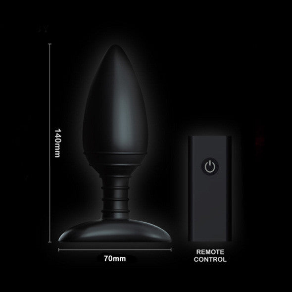 Nexus - Ace Wireless Remote Control Vibrating Butt Plug -  Remote Control Anal Plug (Vibration) Rechargeable  Durio.sg