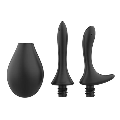 Nexus - Anal Douche Set (Black) -  Anal Douche (Non Vibration)  Durio.sg