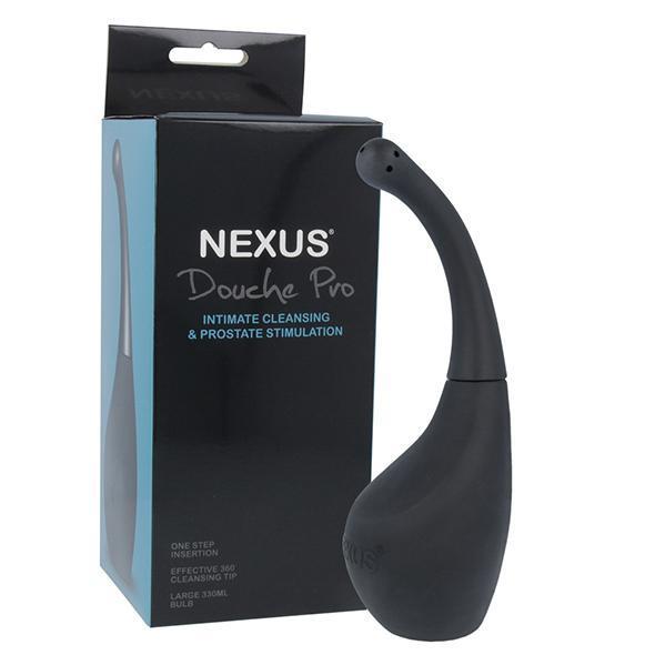 Nexus - Douche Pro Anal Douche (Black) -  Anal Douche (Non Vibration)  Durio.sg