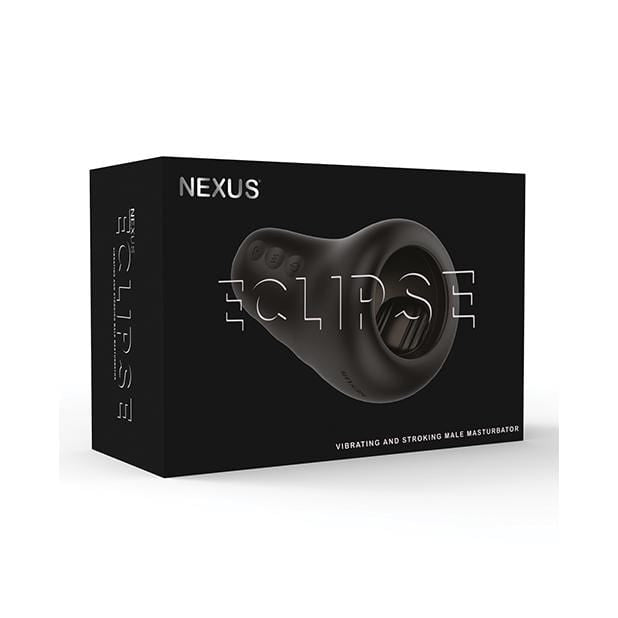 Nexus - Eclipse Vibrating and Stroking Male Masturbator (Black) -  Masturbator Soft Stroker (Vibration) Rechargeable  Durio.sg