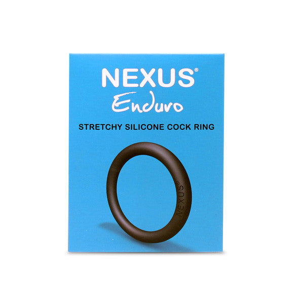 Nexus - Enduro Stretchy Silicone Cock Ring -  Rubber Cock Ring (Non Vibration)  Durio.sg