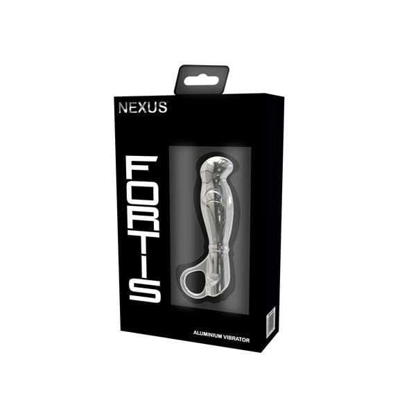 Nexus - Fortis Aluminium Vibrating Prostate Massager (Silver) -  Prostate Massager (Vibration) Rechargeable  Durio.sg