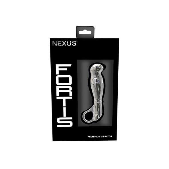 Nexus - Fortis Aluminium Vibrating Prostate Massager (Silver) -  Prostate Massager (Vibration) Rechargeable  Durio.sg