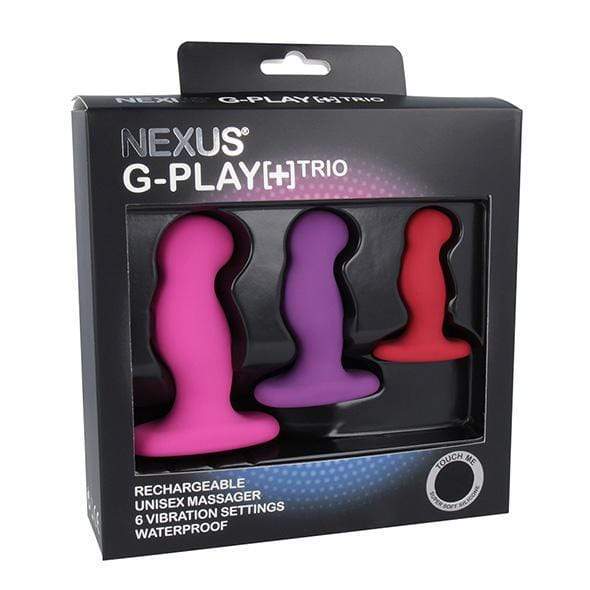 Nexus - G Play Plus Trio Rechargeable Prostate Massager (Multi Colour) -  Prostate Massager (Vibration) Rechargeable  Durio.sg