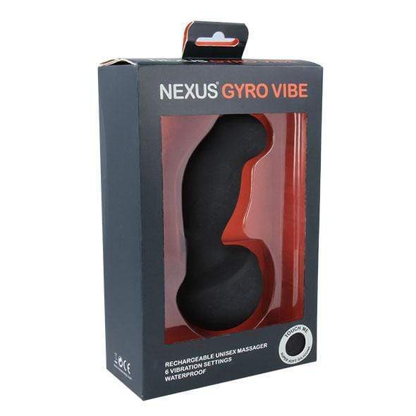 Nexus - Gyro Vibe Hands Free Vibrating Dildo (Black) -  Prostate Massager (Vibration) Rechargeable  Durio.sg