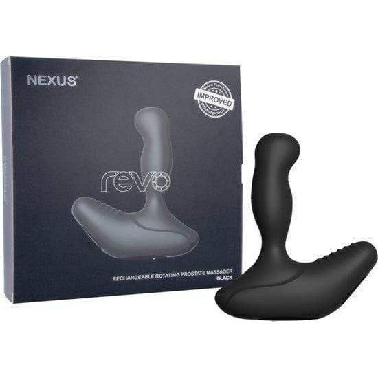 Nexus - Revo 2 Rechargeable Rotating Prostate Massager Improved (Black) -  Prostate Massager (Vibration) Rechargeable  Durio.sg
