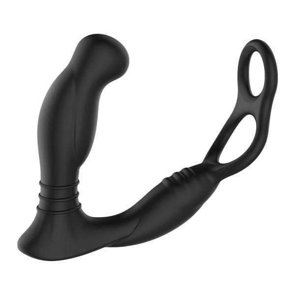 Nexus - Simul8 Dual Prostate and Perineum Cock and Ball Massager (Black) -  Prostate Massager (Vibration) Rechargeable  Durio.sg