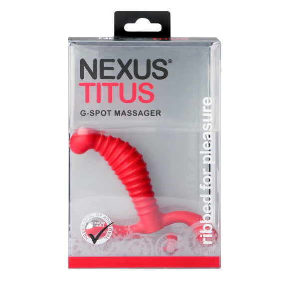 Nexus - Titus Prostate Massager (Black) -  Prostate Massager (Non Vibration)  Durio.sg