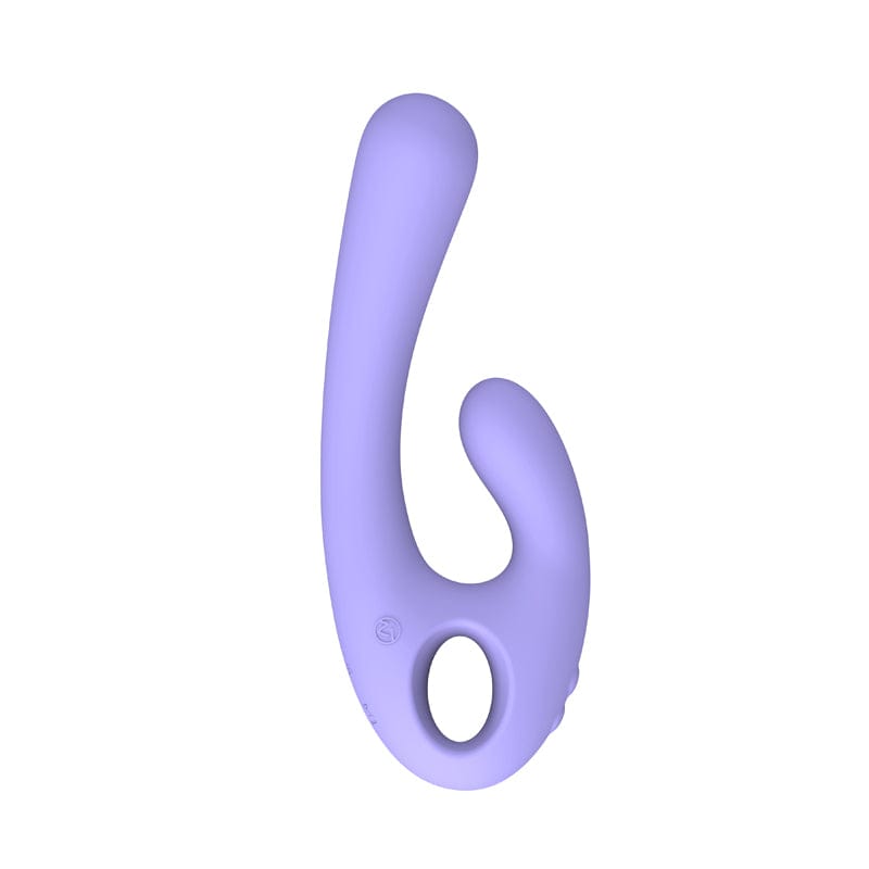 Nomi Tang - Flex Bi Bendable Dual Stimulator Rabbit Vibrator (Lavender) -  Rabbit Dildo (Vibration) Rechargeable  Durio.sg