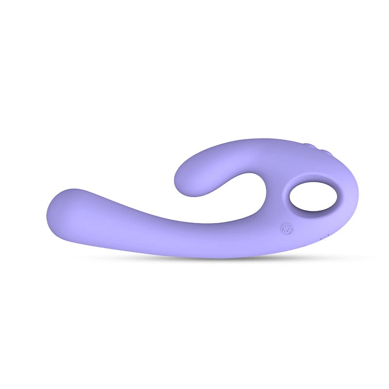 Nomi Tang - Flex Bi Bendable Dual Stimulator Rabbit Vibrator (Lavender) -  Rabbit Dildo (Vibration) Rechargeable  Durio.sg