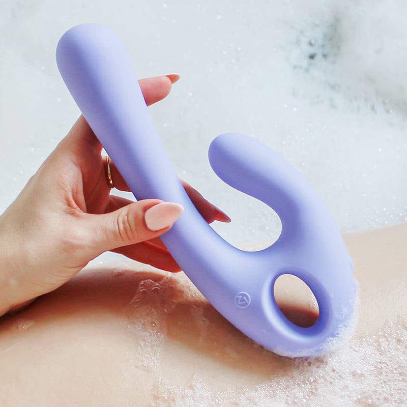 Nomi Tang - Flex Bi Bendable Dual Stimulator Rabbit Vibrator (Lavender) -  Rabbit Dildo (Vibration) Rechargeable  Durio.sg