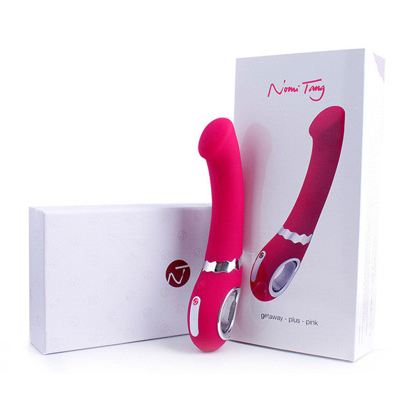 Nomi Tang - Getaway Plus G-Spot Vibrator (Pink) -  G Spot Dildo (Vibration) Rechargeable  Durio.sg