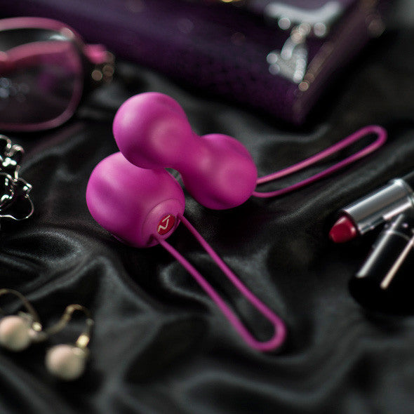 Nomi Tang - IntiMate Kegel Balls Set (Red Violet) -  Kegel Balls (Non Vibration)  Durio.sg