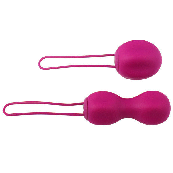 Nomi Tang - IntiMate Kegel Balls Set (Red Violet) -  Kegel Balls (Non Vibration)  Durio.sg