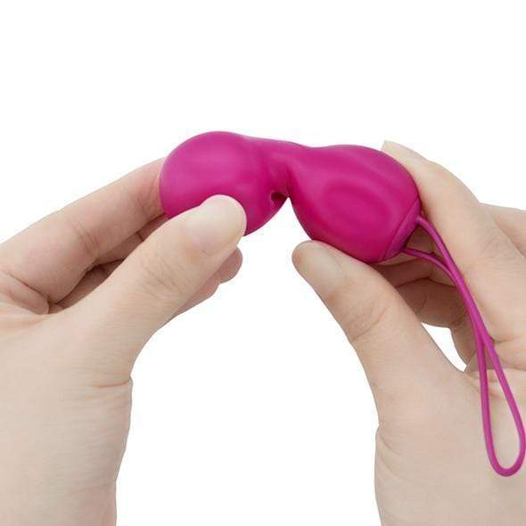 Nomi Tang - Intimate Plus Kegel Exerciser Ball Set (Red Violet) -  Kegel Balls (Non Vibration)  Durio.sg